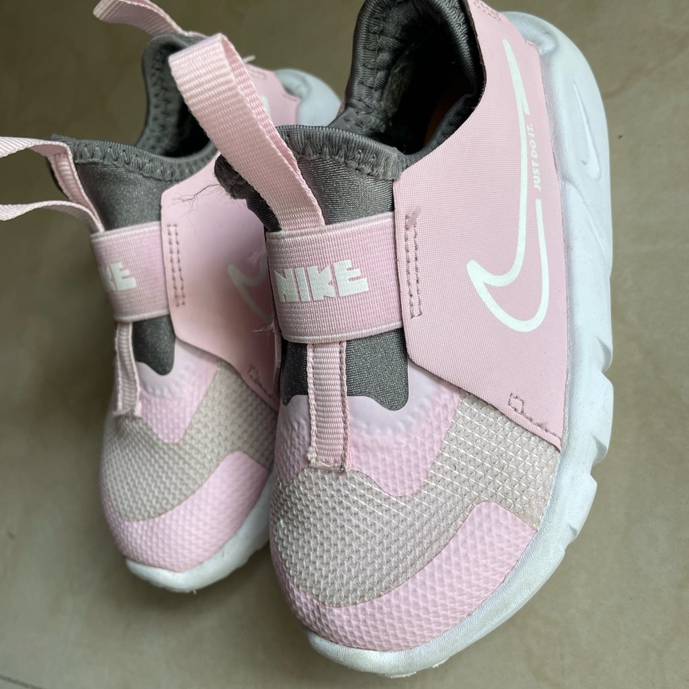 Nike Pink and Gray Sneakers